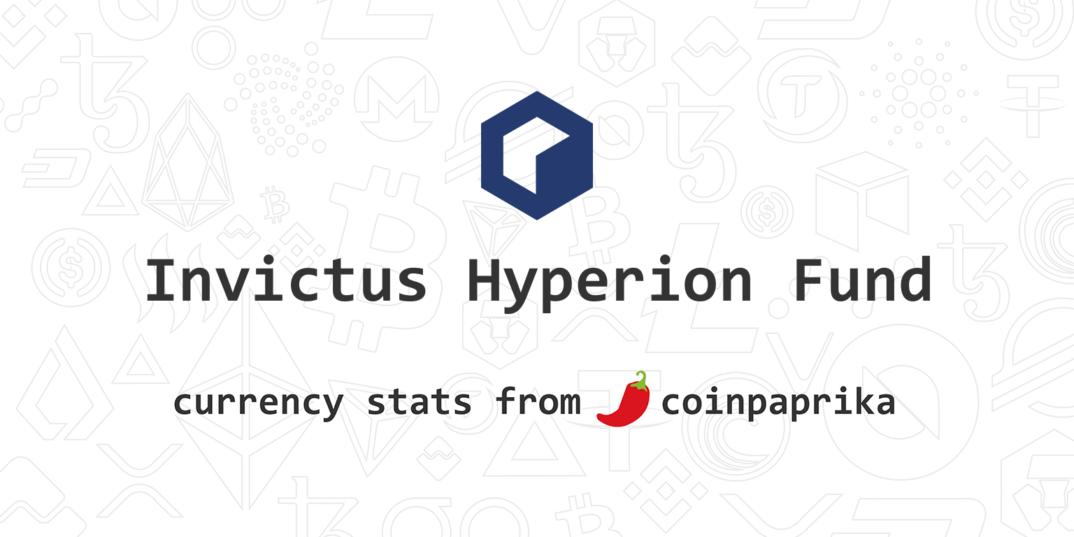 Invictus Hyperion Fund Top coin Crowdfunding